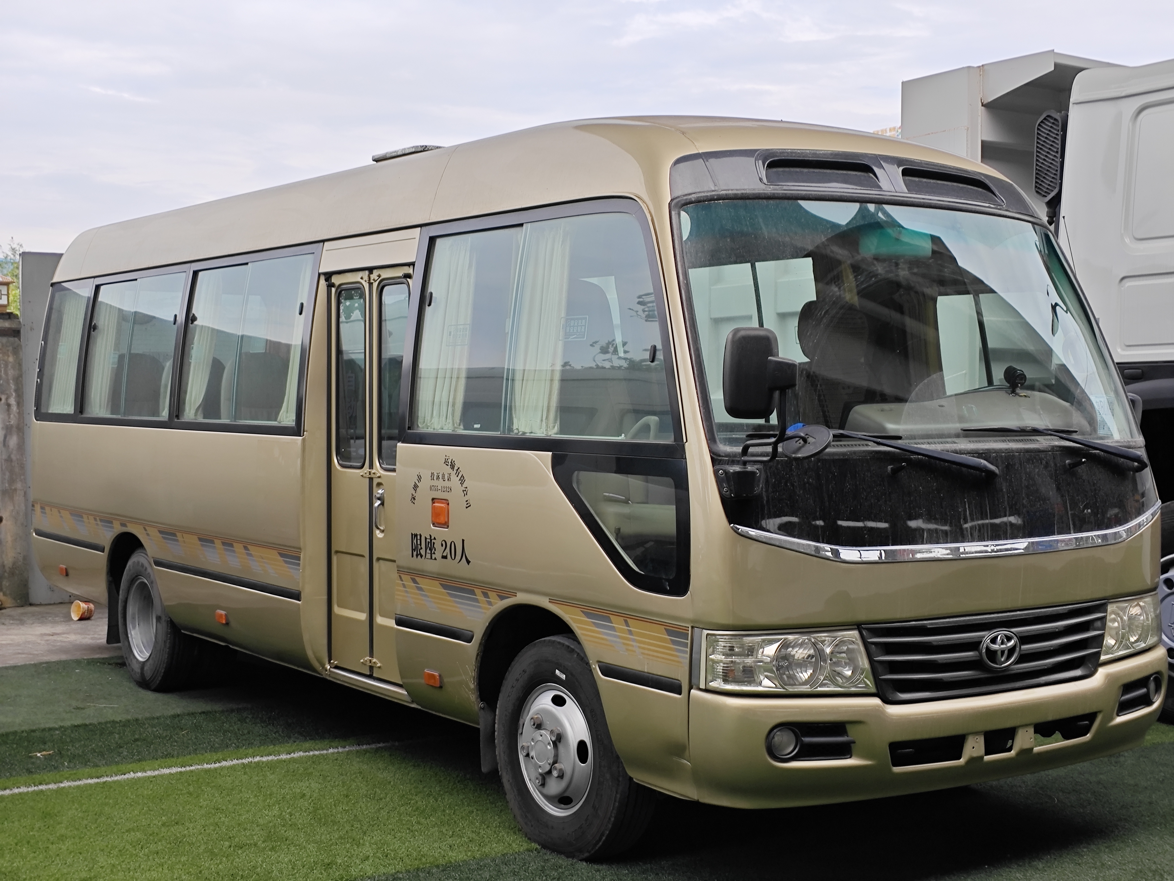 丰田 考斯特 中巴 201208km