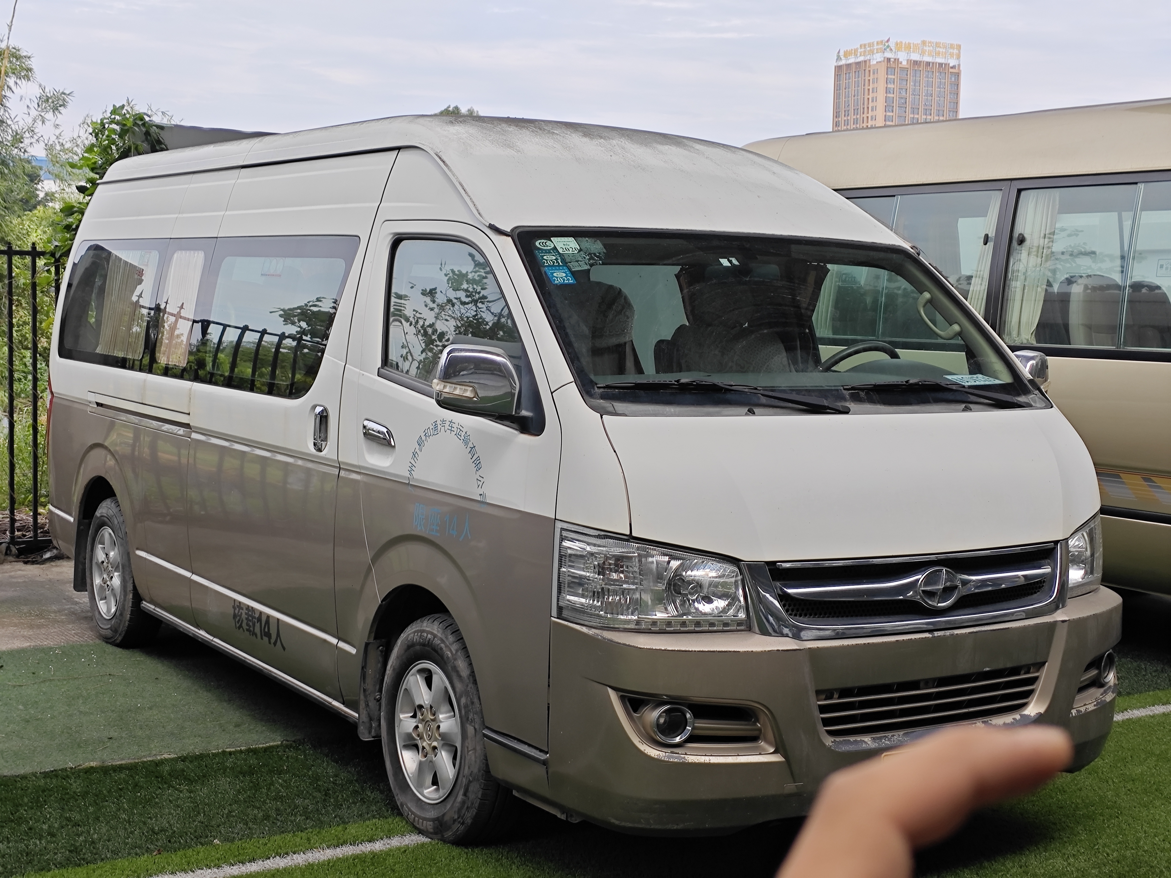 九龙（大马）海狮 中巴 201810km